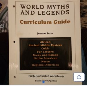 FREE W/PURCHASE OF 3 Lots of World Myths/ World Myths and Legends World Myths an